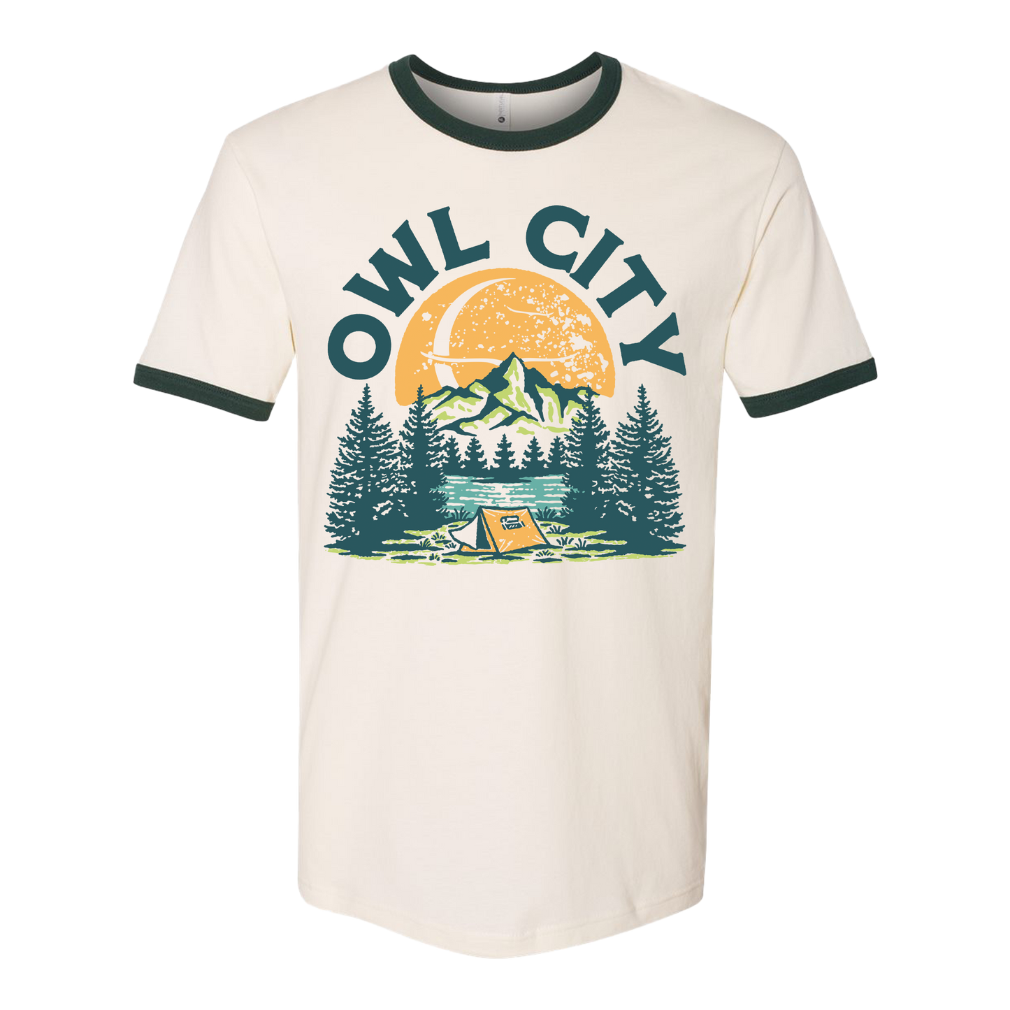 Camp Owl City Ringer Tee
