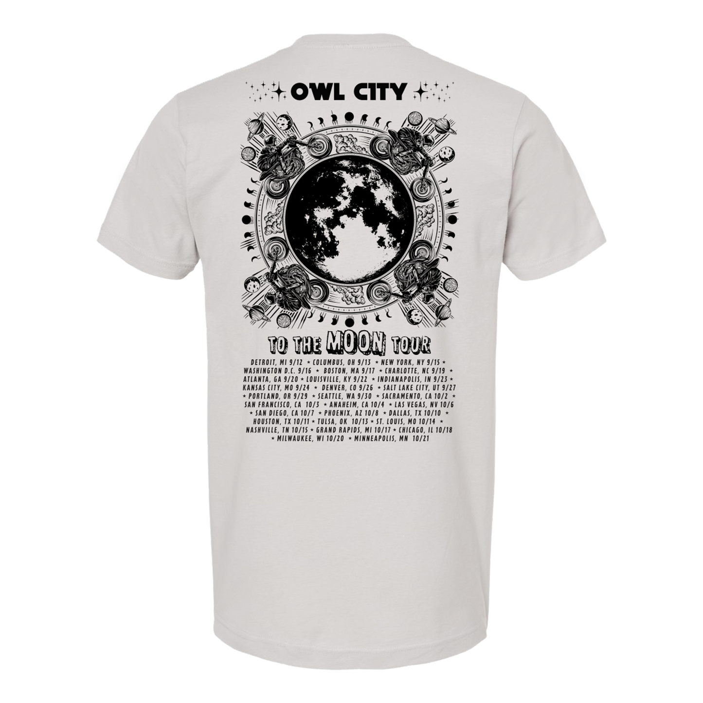 To The Moon Tour T-Shirt