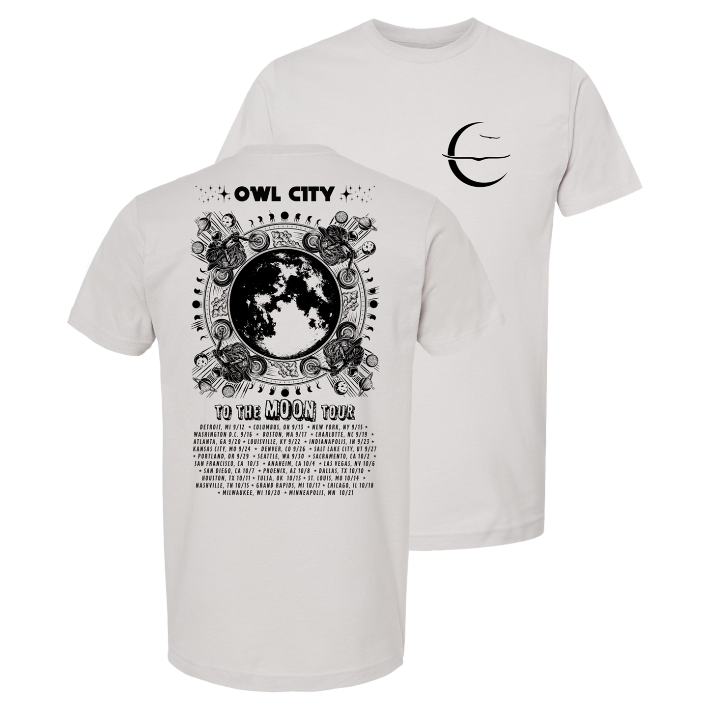 To The Moon Tour T-Shirt