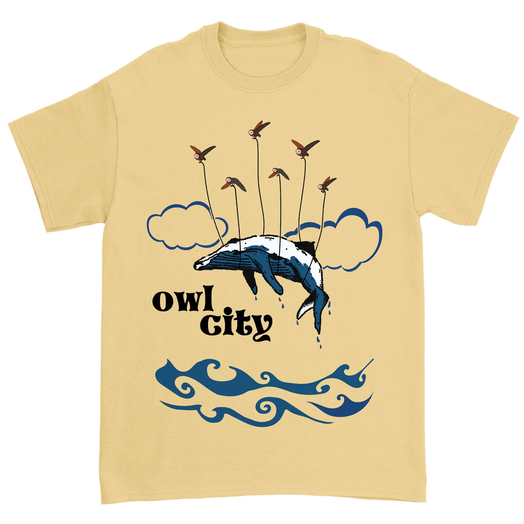 Flying Whale T-Shirt – Owl City Official Merchandise