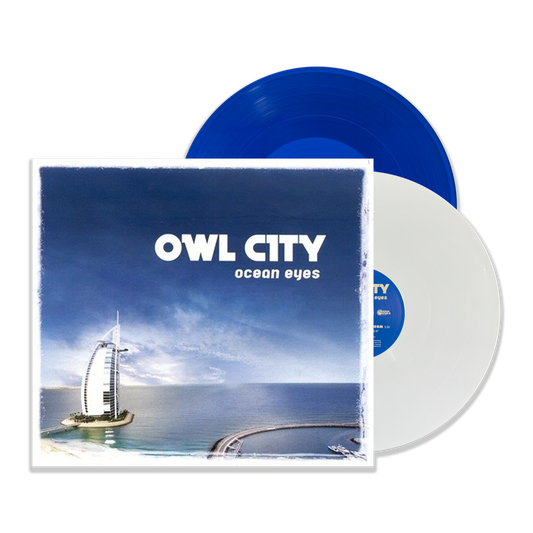 Ocean Eyes Double LP - White & Transparent Blue