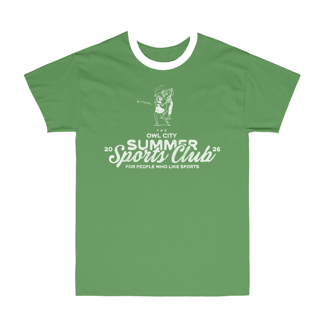 Summer Sports Club Ringer T-Shirt