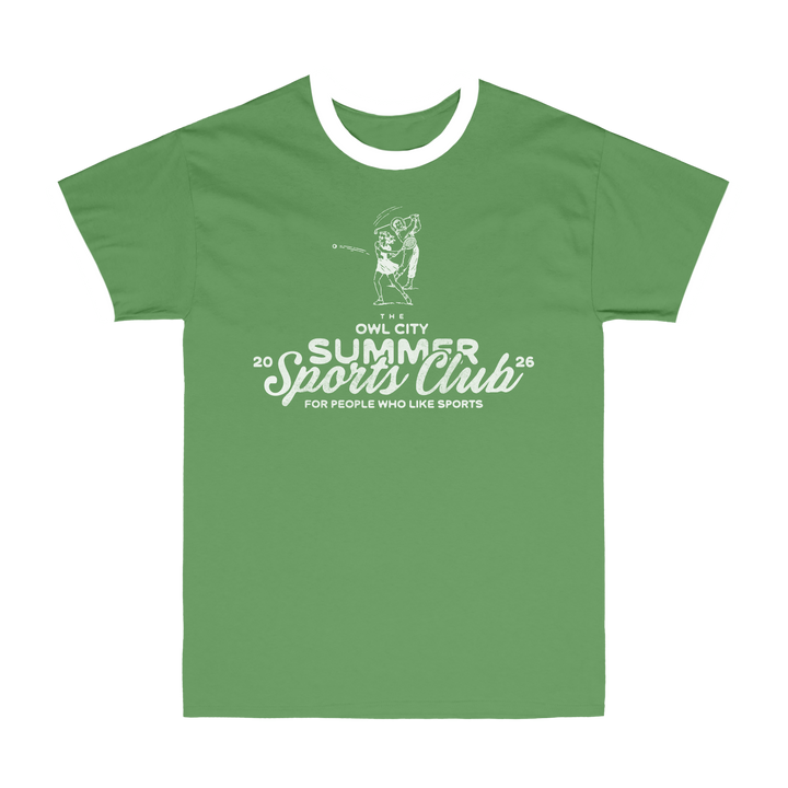 Summer Sports Club Ringer T-Shirt